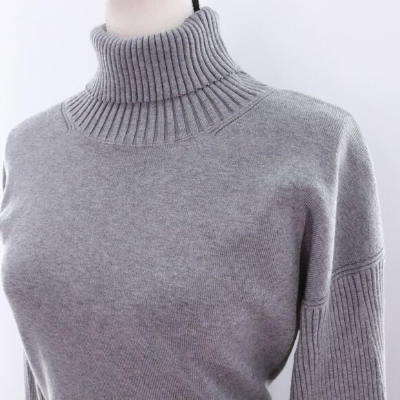 All:Row | Long Sleeve Turtleneck Tie Back Sweater Small NWOT - Picture 3 of 6